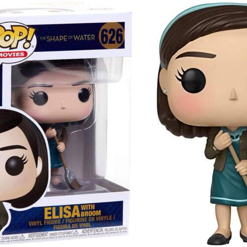 POP SHAPE OF WATER ELISA W/BROOM VINYL FIGURE
