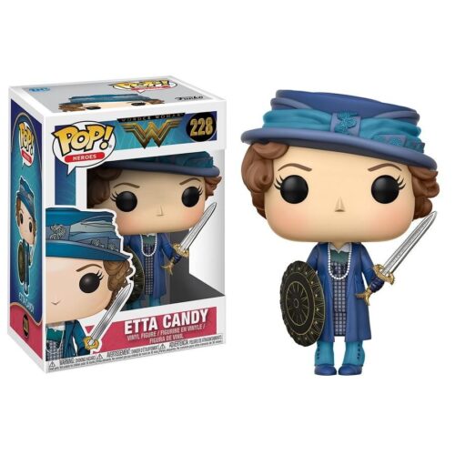 POP WONDER WOMAN MOVIE ETTA W/SWORD & SHIELD VINYL FIG