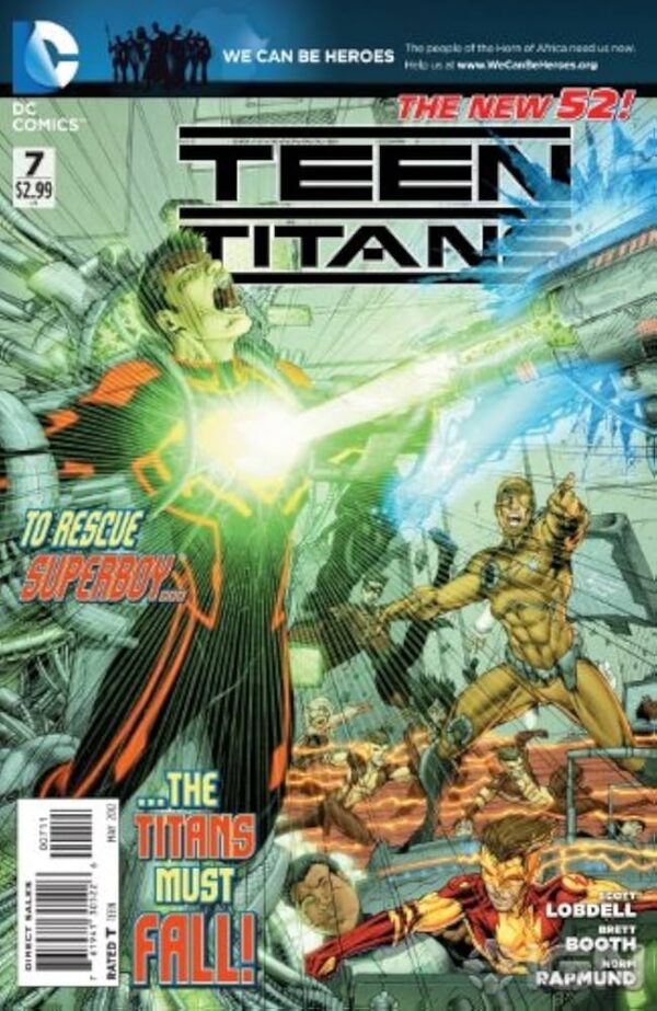 61xamX17-SL._AC_UF10001000_QL80_ TEEN TITANS #7 - #12 ( COMPLETE SET )