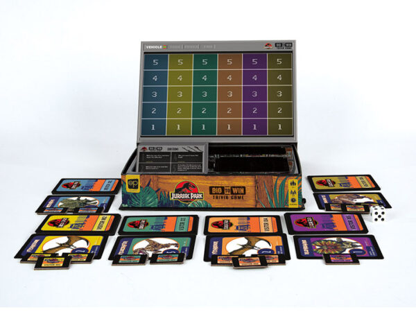 JURASSIC PARK BID TO WIN TRIVIA GAME