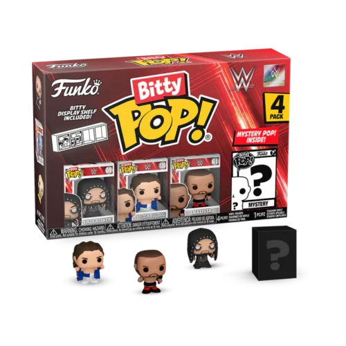 BITTY POP WWE UNDERTAKER 4PK VINYL FIGURE