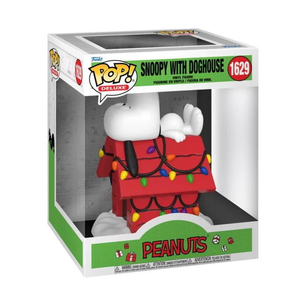 80012_Peanuts_ACBC_SnoopyWithDoghouse_POP_DELUXE_GLAM_1-WEB_1100x POP DELUXE CHARLIE BROWN CHRISTMAS SNOOPY & DOGHOUSE VIN FIG