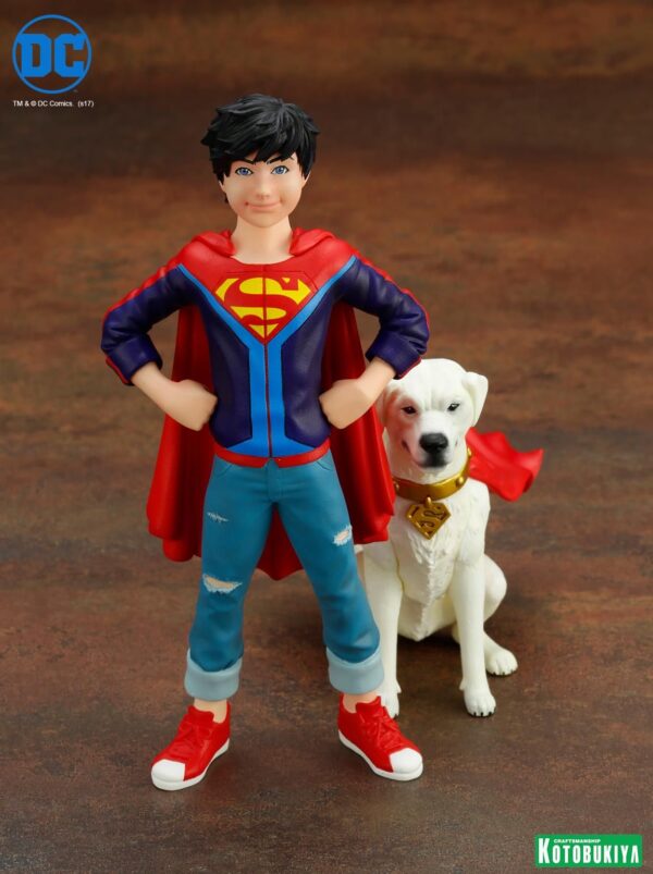 DC COMICS SUPERSONS JONATHAN KENT & KRYPTO 2PK ARTFX+ STATUE