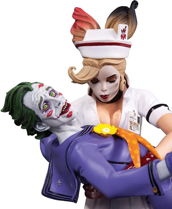 DC Collectibles DC Comics Bombshells: The Joker & Harley Quinn Second Edition Statue