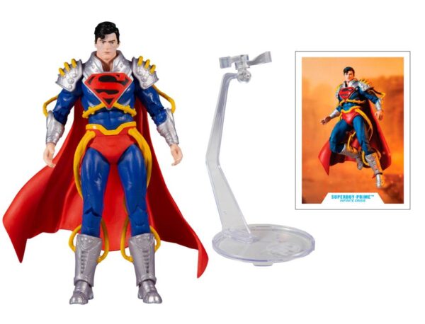 8ca7ff79-91d9-4289-a593-34079937f847 DC MULTIVERSE SUPERBOY PRIME INFINITE CRISIS 7IN SCALE