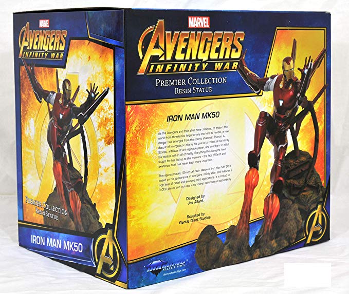 MARVEL PREMIER AVENGERS 3 IRON MAN MK50 STATUE