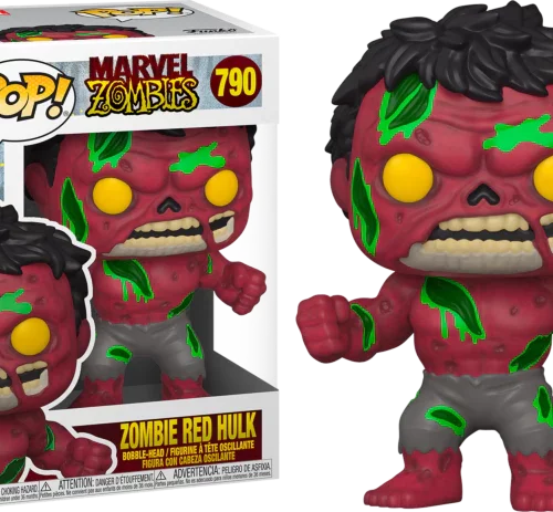 POP MARVEL ZOMBIES RED HULK VINYL FIG