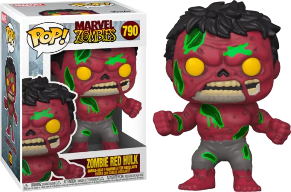POP MARVEL ZOMBIES RED HULK VINYL FIG