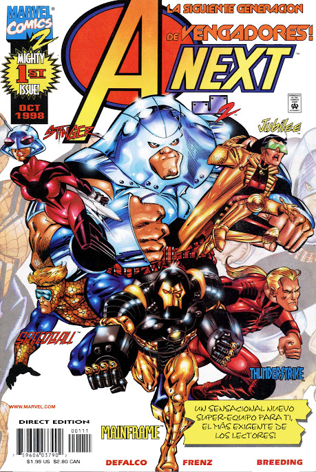 AVENGERS NEXT #1 - #5 ( SET )