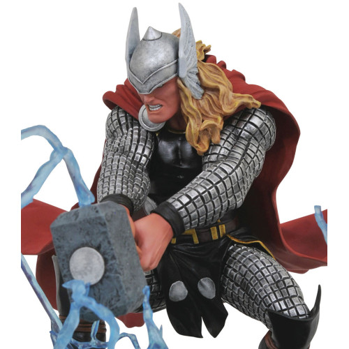Close-Up-of-Marvel-Gallery-Thor-PVC-Statue-Diamond-Select-Toys MARVEL GALLERY THOR COMIC PVC FIGURE