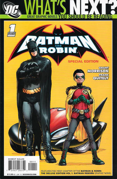 BATMAN AND ROBIN #1 NEW PTG SPECIAL EDITION