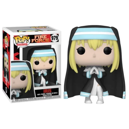 POP ANIMATION FIRE FORCE IRIS VINYL FIG