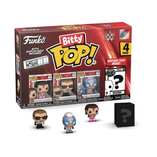BITTY POP WWE RAZOR RAMON 4PK VINYL FIGURE