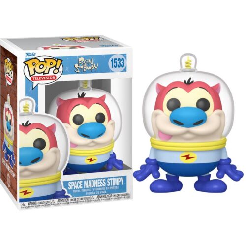 POP TV NICK REWIND STIMPY SPACE SUIT VIN FIG