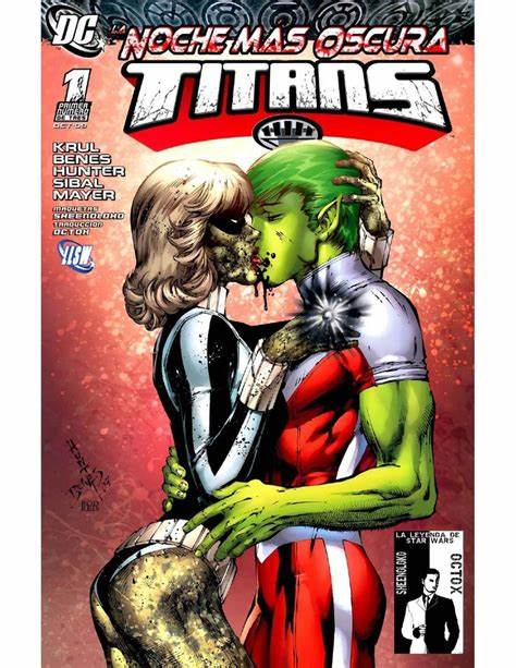 OIP-1 BLACKEST NIGHT TITANS #1 - #3 ( COMPLETE SET )