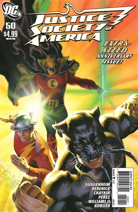OIP JUSTICE SOCIETY OF AMERICA #50 - #54 ( SET )