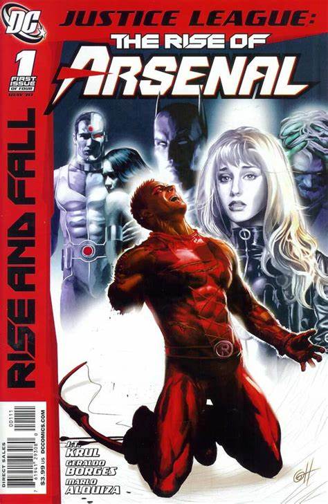 OIP-6 JUSTICE LEAGUE THE RISE OF ARSENAL #1 - #4 PLUS SPECIAL ( COMPLETE SET )