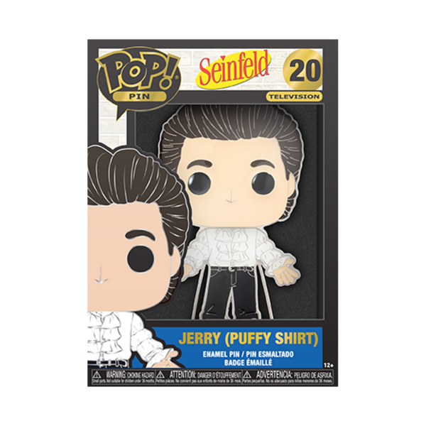 LF POP PINS LPP SEINFELD JERRY PUFFY SHIRT