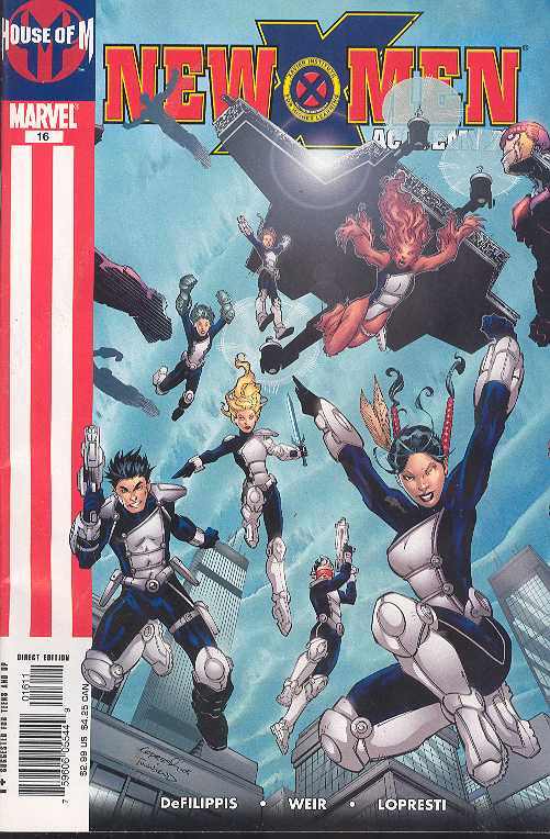 STK281039-1 NEW X-MEN #16 - #19 ( COMPLETE SET )