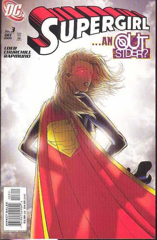 SUPERGIRL #3 ( IAN CHURCHILL COVER )