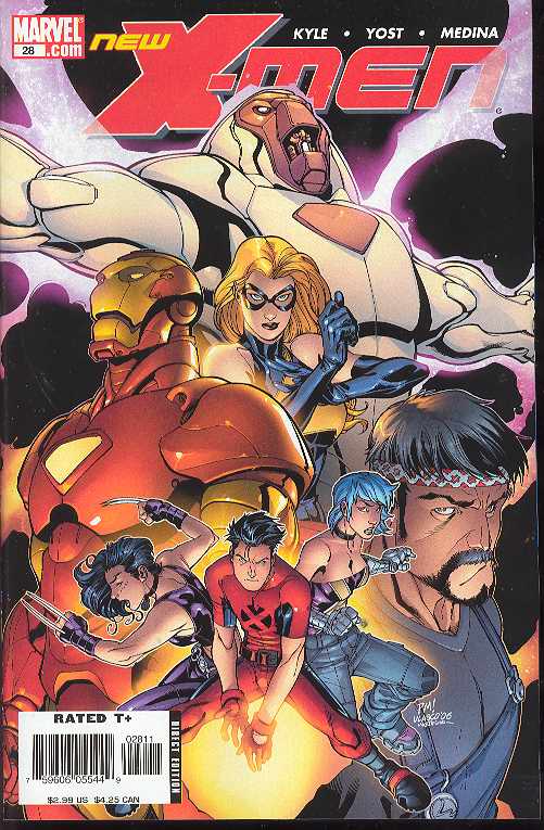 NEW X-MEN #28 - #31 ( COMPLETE SET )