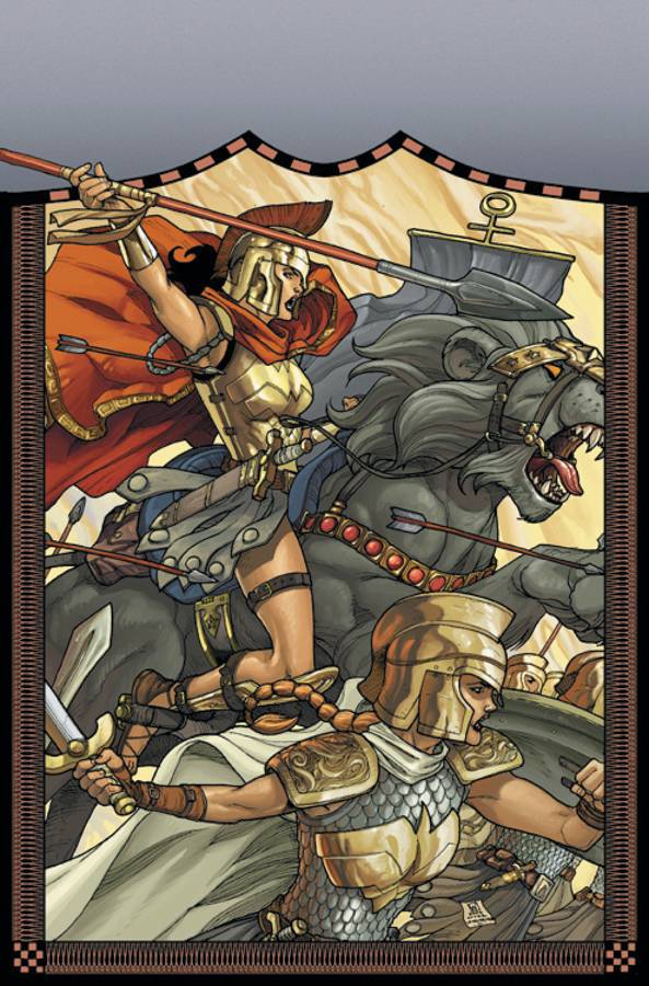 STK334727 AMAZONS ATTACK #1 - #6 ( COMPLETE SET )