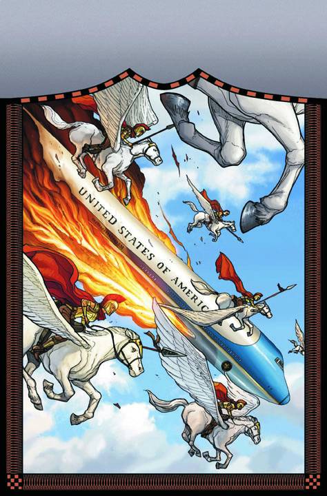 STK343142 AMAZONS ATTACK #1 - #6 ( COMPLETE SET )