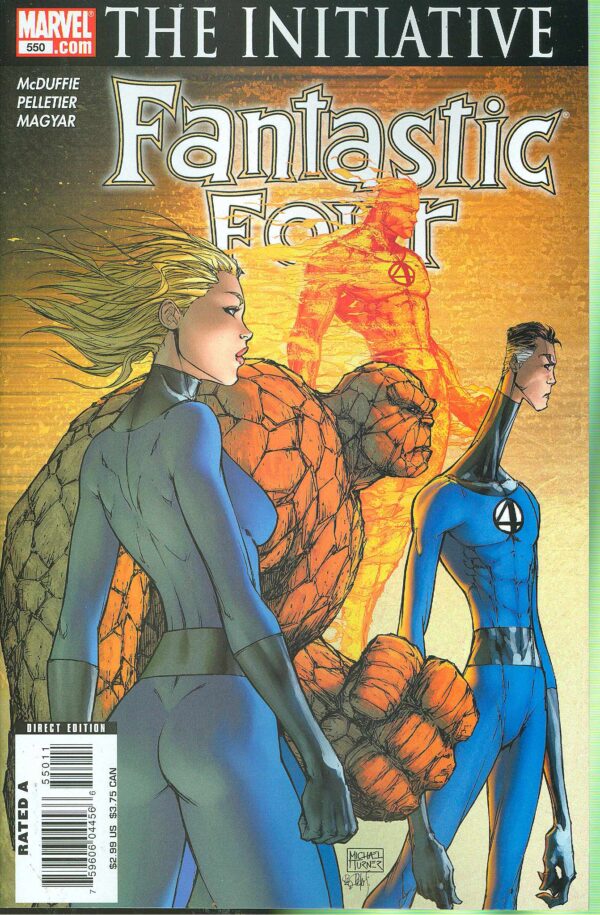 STK347141 FANTASTIC FOUR #550 - #553 ( MICHAEL TURNER SET )