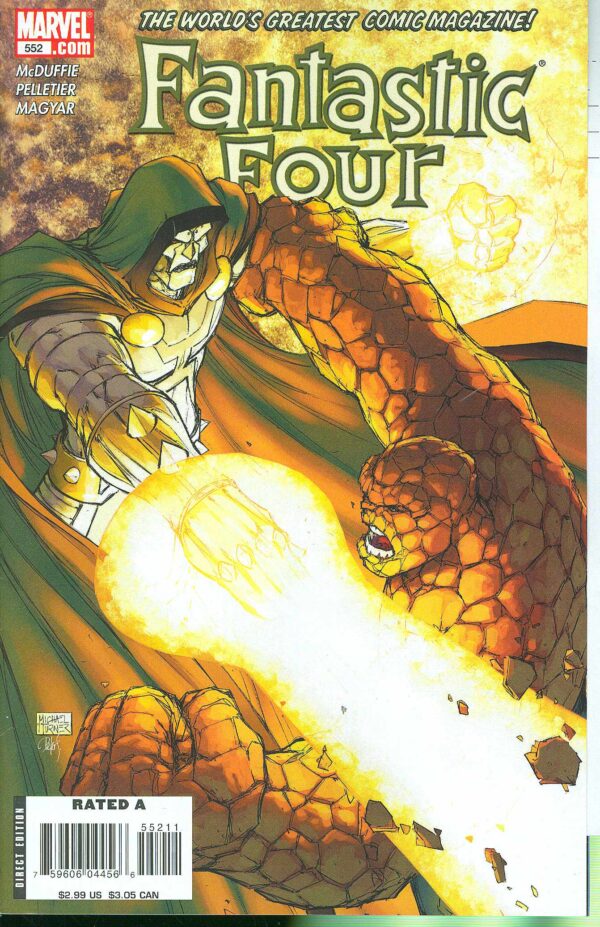 STK352453 FANTASTIC FOUR #550 - #553 ( MICHAEL TURNER SET )