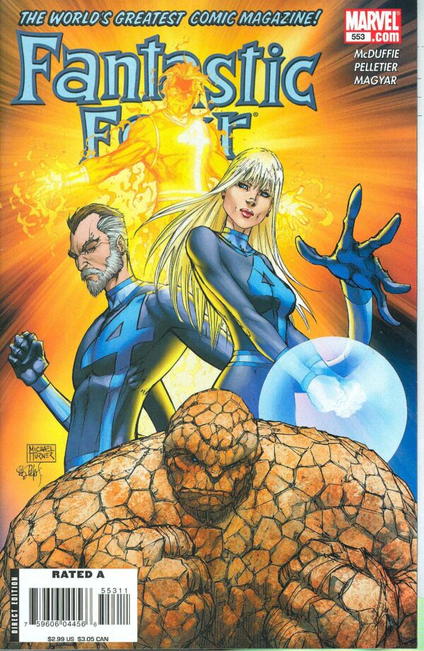 STK357319 FANTASTIC FOUR #550 - #553 ( MICHAEL TURNER SET )