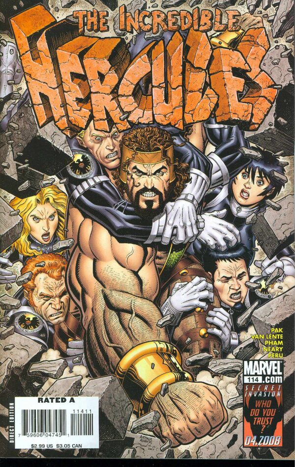 STK359431 INCREDIBLE HERCULES #114 - #115 ( SET )