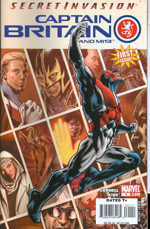 CAPTAIN BRITAIN AND MI 13 #1 - #11 PLUS ANNUAL ( SET )