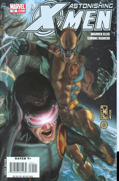 ASTONISHING X-MEN #25 - #33 PLUS SKETCH BOOK ( SET )