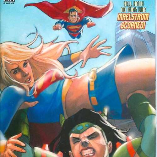 STK380523 SUPERMAN SUPERGIRL MAELSTROM #1 - #5 ( COMPLETE SET )