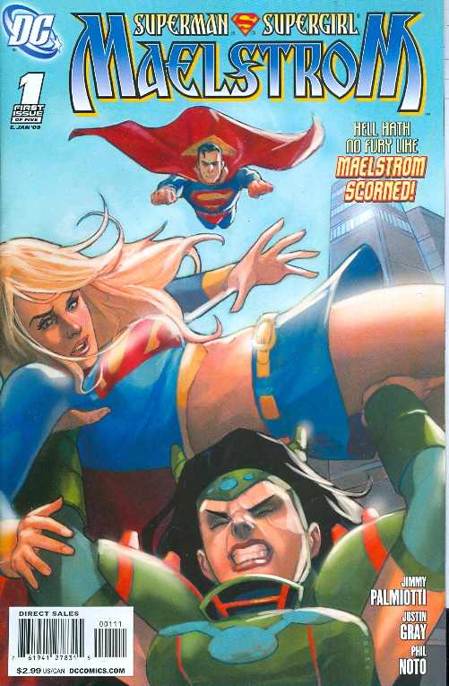 STK380523 SUPERMAN SUPERGIRL MAELSTROM #1 - #5 ( COMPLETE SET )