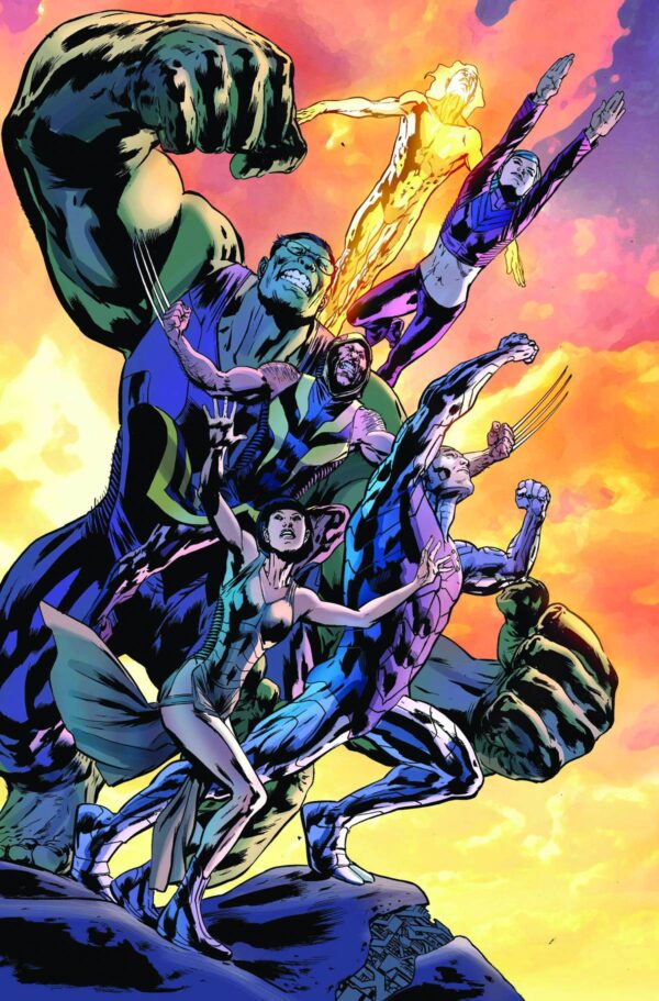 FANTASTIC FORCE #1 - #4 ( COMPLETE SET )