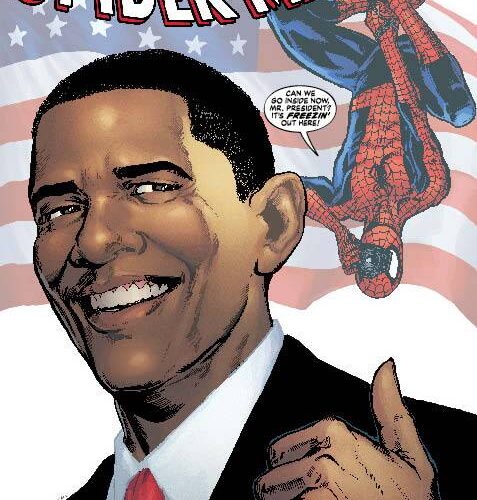 AMAZING SPIDER-MAN #583 OBAMA 4TH PTG VAR