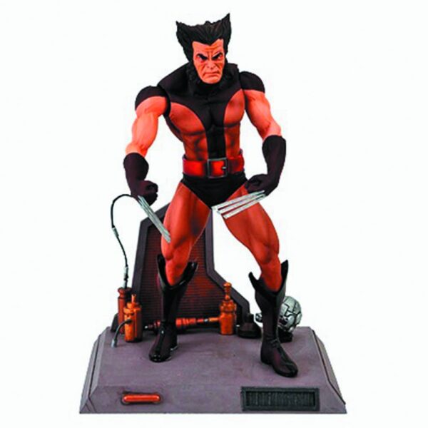 STK395353 MARVEL SELECT BROWN WOLVERINE FIGURE UNMASKED
