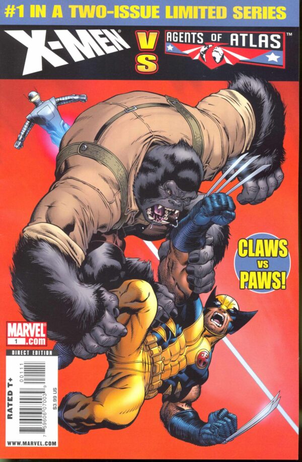 STK402077-scaled X-MEN VS AGENTS OF ATLAS #1 - #2 ( COMPLETE SET )