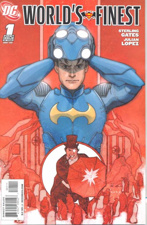 STK402631 WORLDS FINEST #1 CVR A - #4 ( COMPLETE SET )