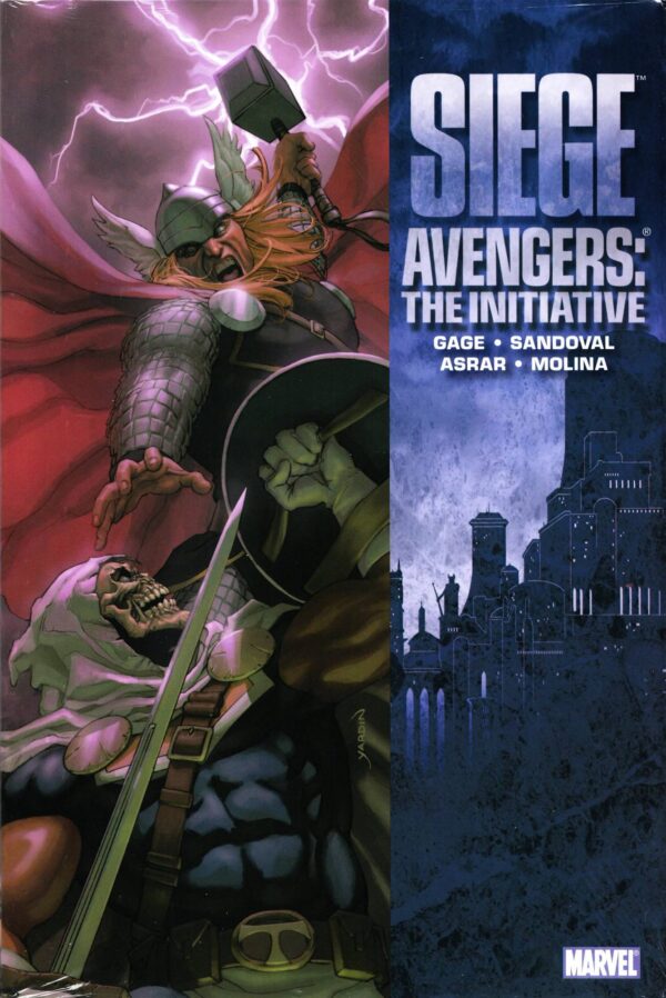 STK413594 SIEGE AVENGERS INITIATIVE PREM HC