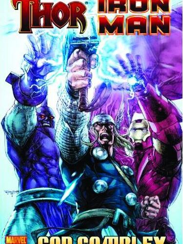 THOR IRON MAN PREM HC GOD COMPLEX