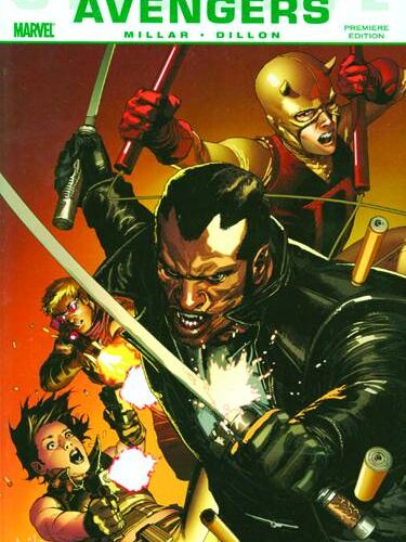ULTIMATE COMICS AVENGERS PREM HC BLADE VS AVENGERS