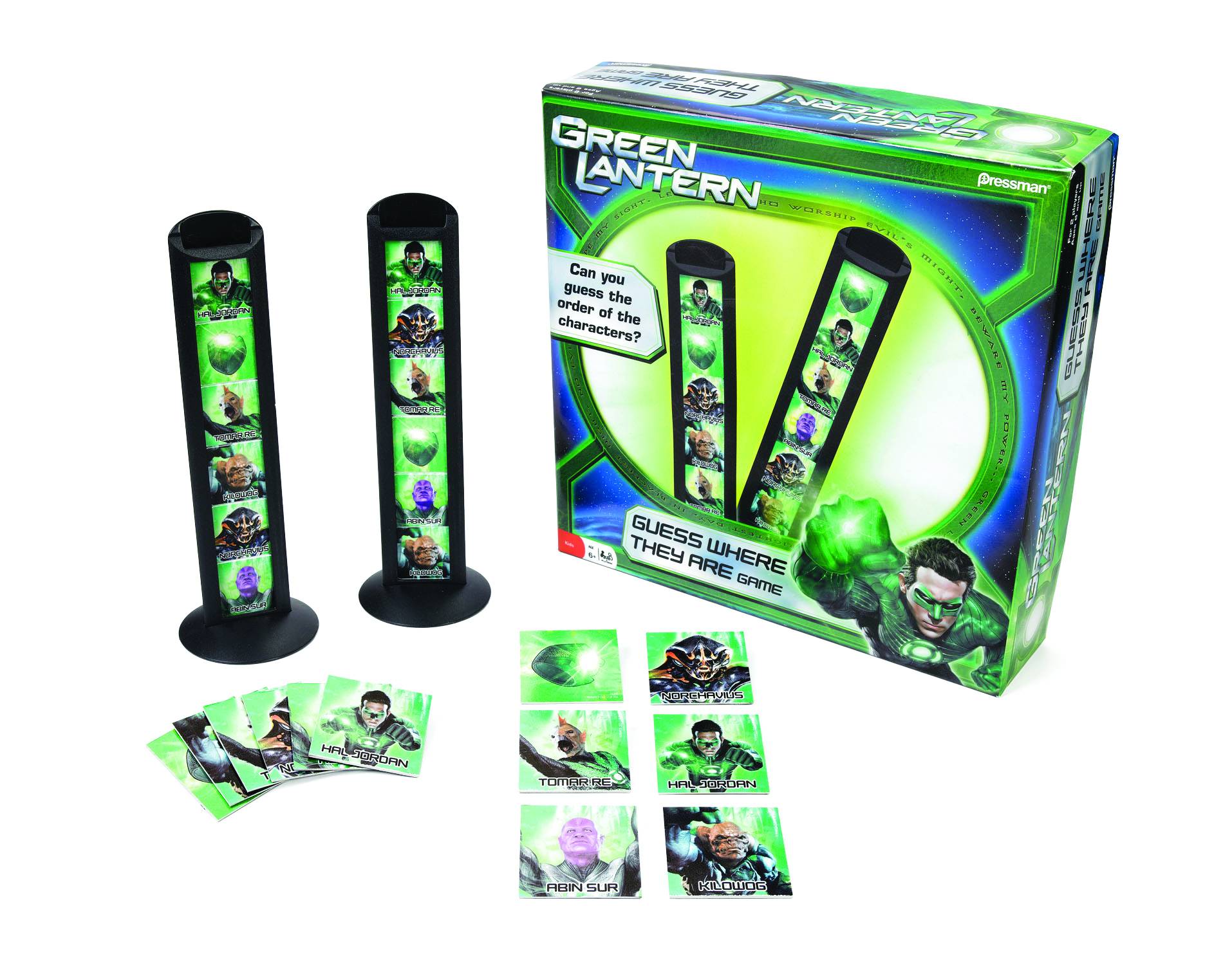 STK439025 GREEN LANTERN MOVIE GUESS WHERE THEY ARE GAME
