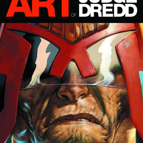 ART OF JUDGE DREDD 35 YEARS ZARJAZ CVRS HC