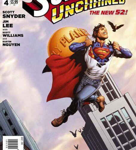 STK621774 SUPERMAN UNCHAINED #4 75TH ANNIV VAR ED NEW 52 COVER
