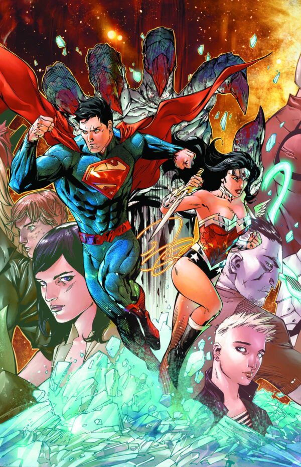 STK621891 SUPERMAN WONDER WOMAN #1 - #4 ( SET )
