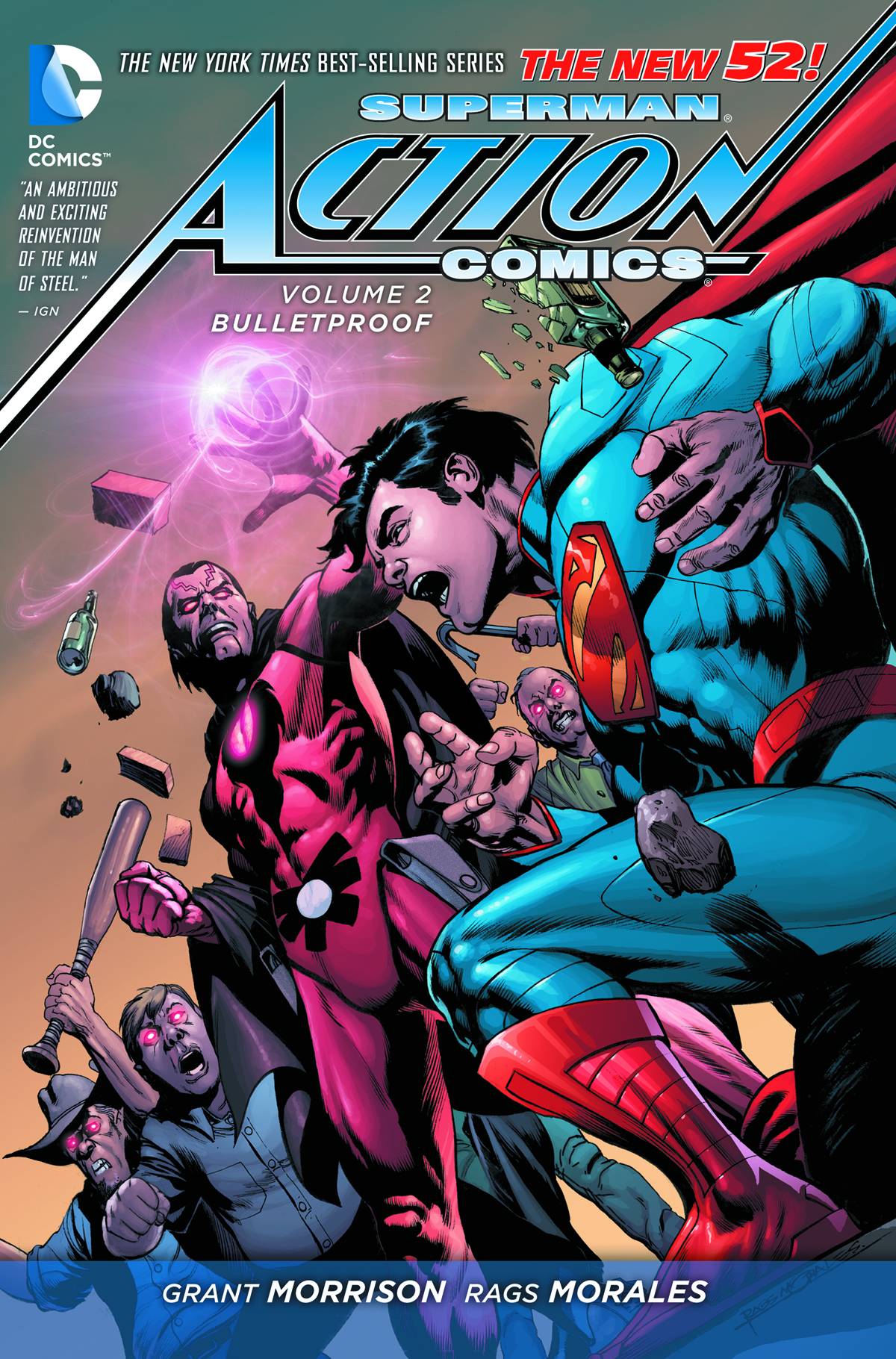 STK624491 SUPERMAN ACTION COMICS TP VOL 02 BULLETPROOF (N52)
