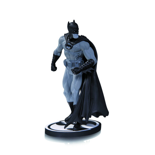 STK627146 BATMAN BLACK & WHITE STATUE BY GARY FRANK