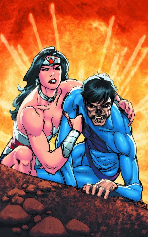 SUPERMAN WONDER WOMAN #7 - #12 (DOOMED) ( COMPLETE SET )